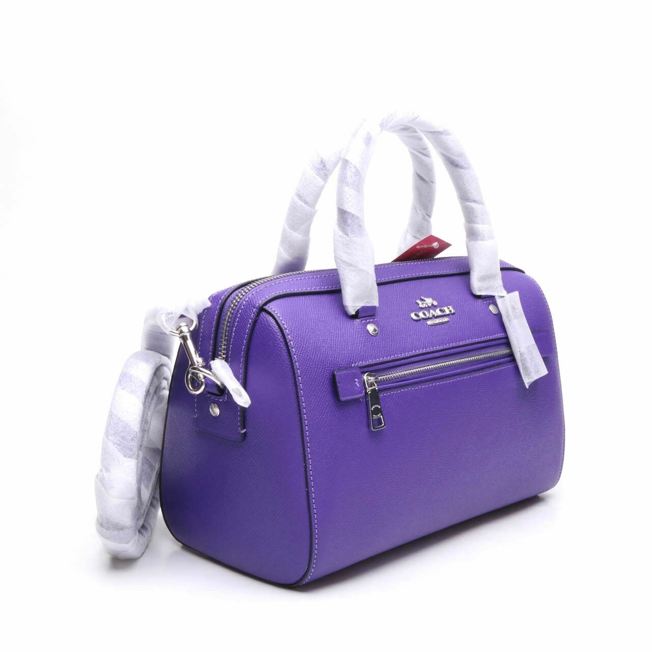 Coach 79946 LTH RWN Sport Purple Satchel