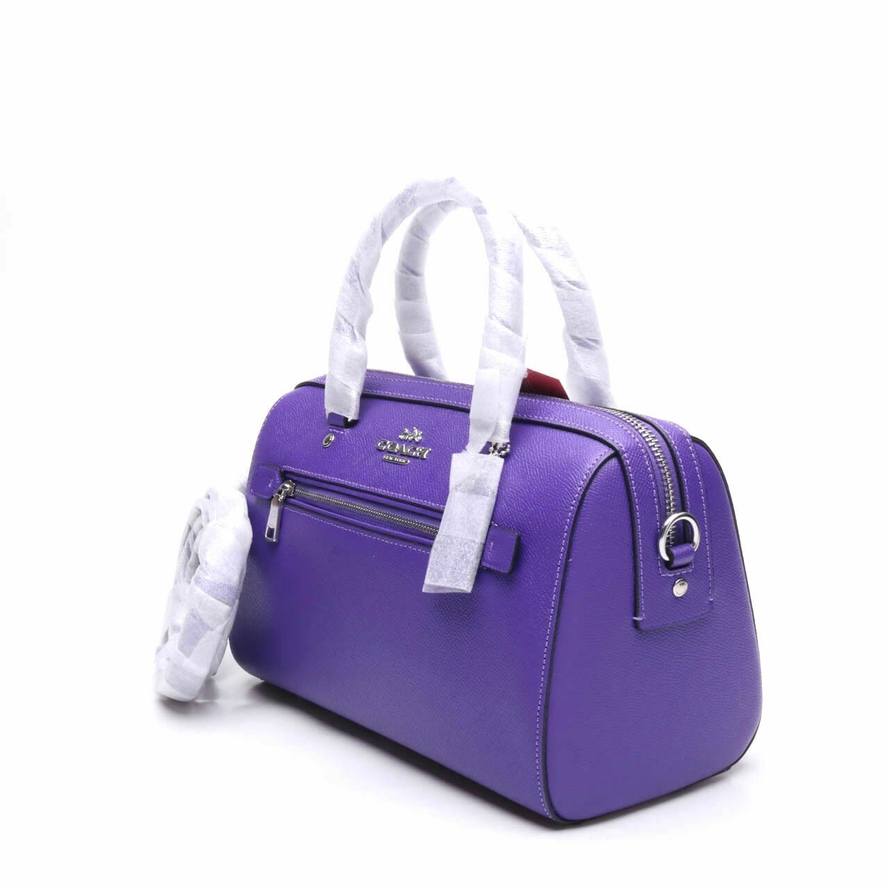 Coach 79946 LTH RWN Sport Purple Satchel