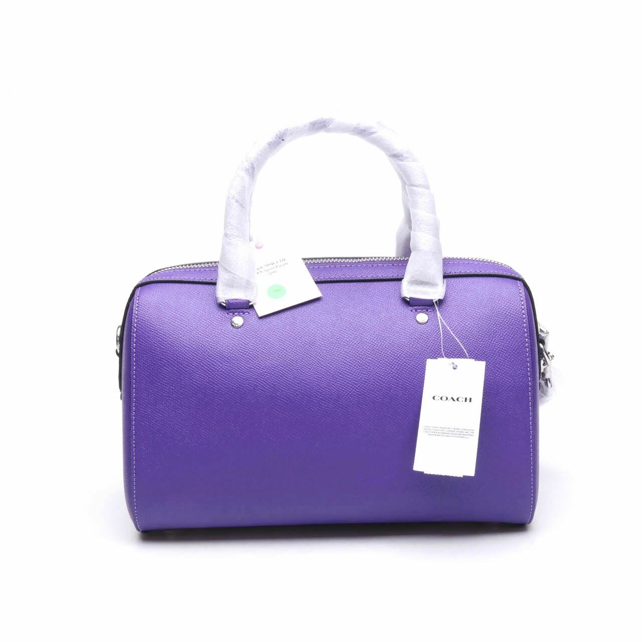 Coach 79946 LTH RWN Sport Purple Satchel