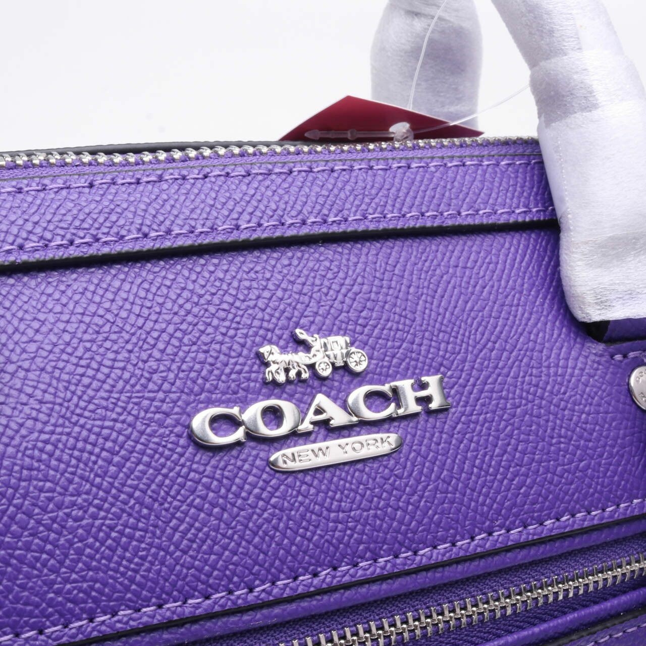 Coach 79946 LTH RWN Sport Purple Satchel