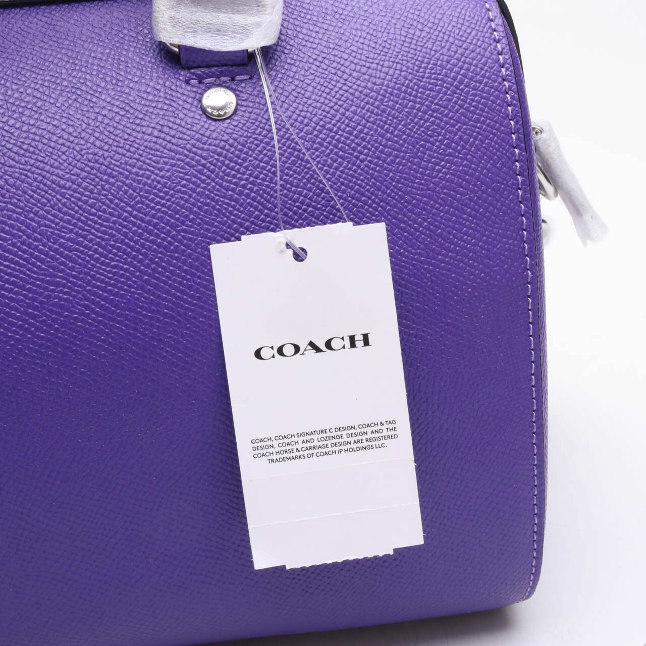 Coach 79946 LTH RWN Sport Purple Satchel