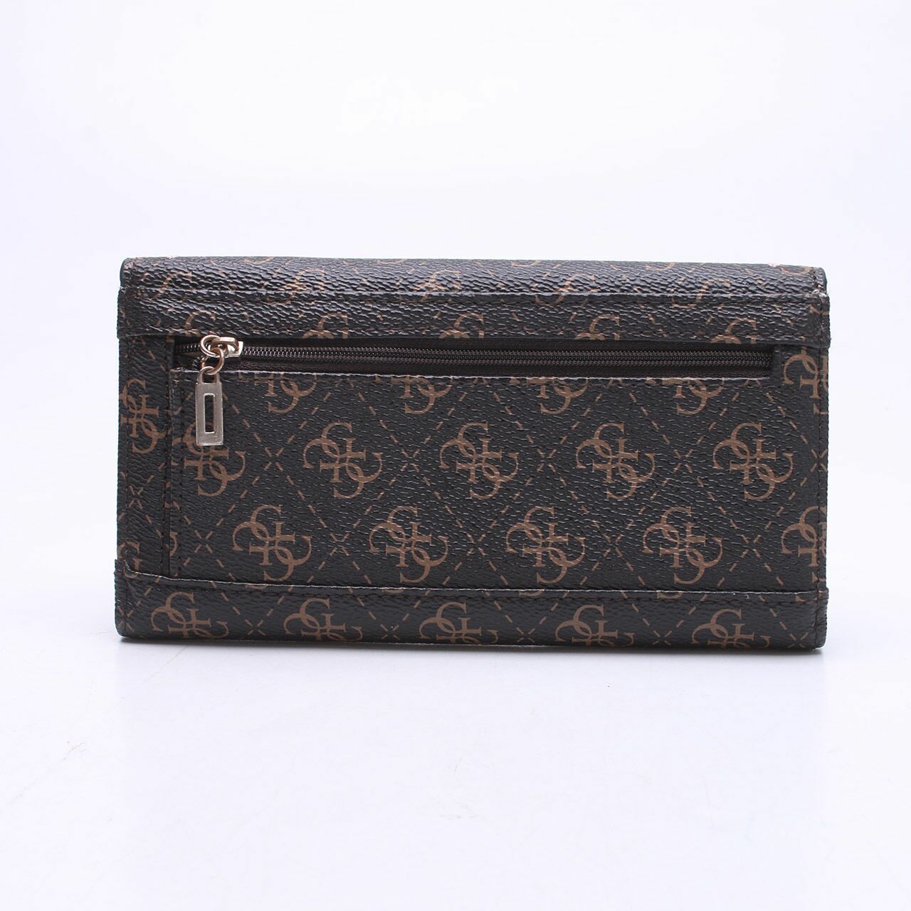 Guess Floral Brown Flap Wallet 