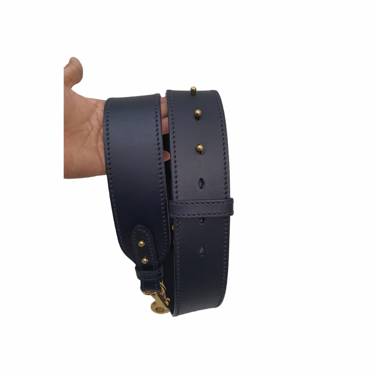 Christian Dior Oblique Flap Bag Navy Blue Sling 2019 