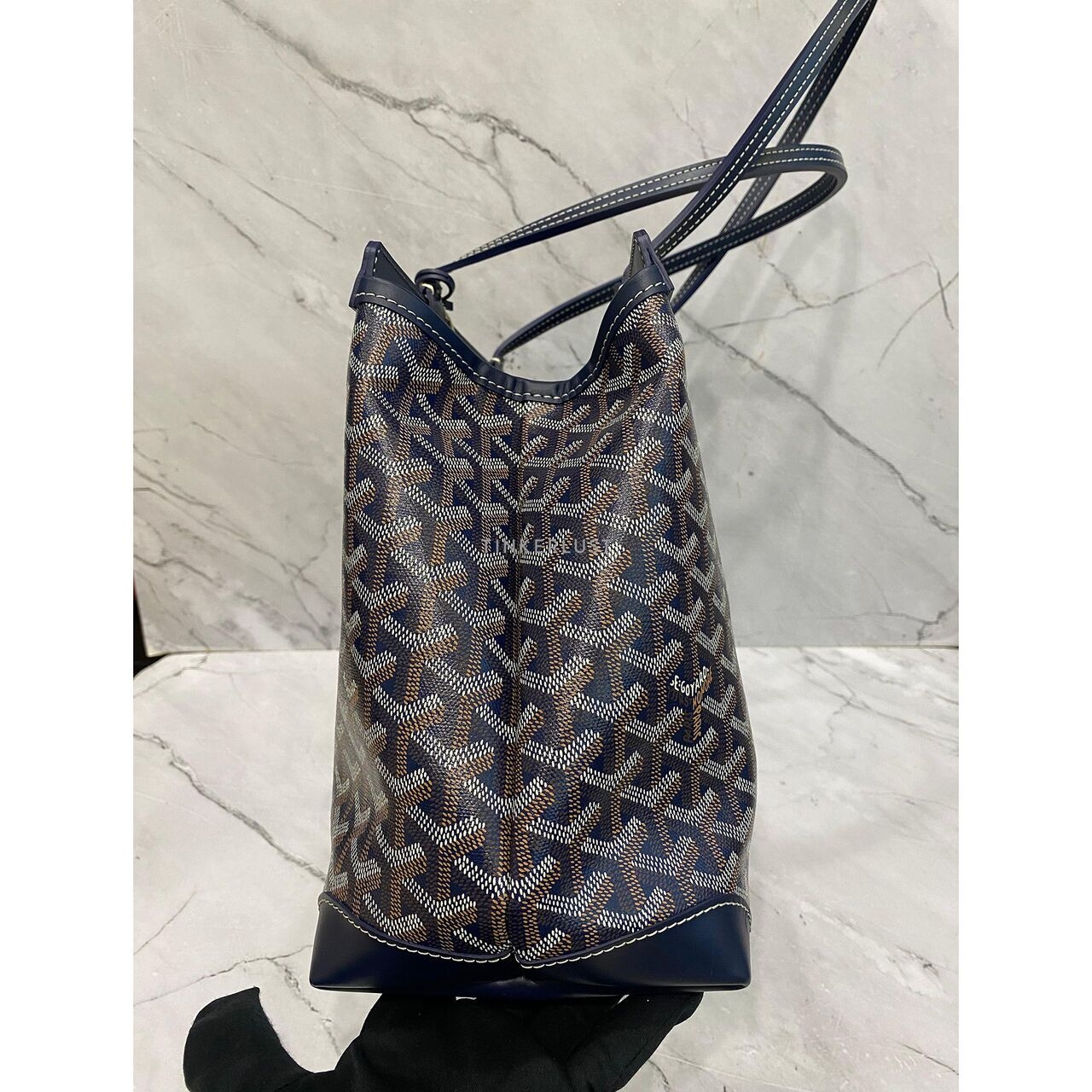 Goyard Bellechasse Navy PM SHW 2023 Shoulder Bag