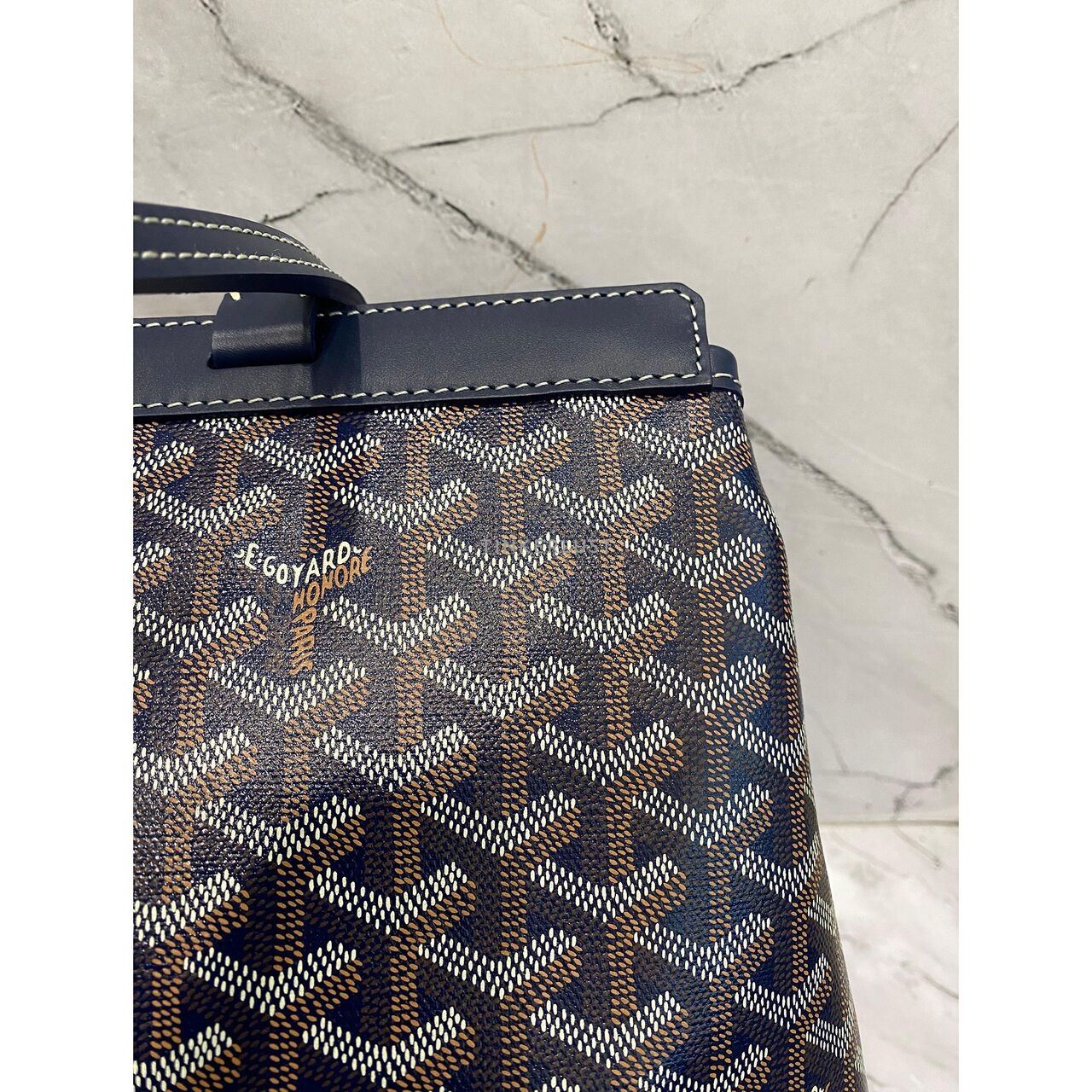 Goyard Bellechasse Navy PM SHW 2023 Shoulder Bag