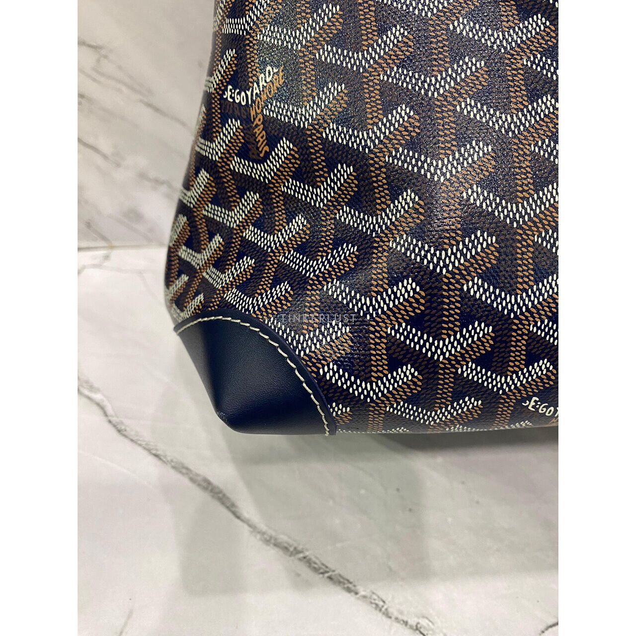 Goyard Bellechasse Navy PM SHW 2023 Shoulder Bag