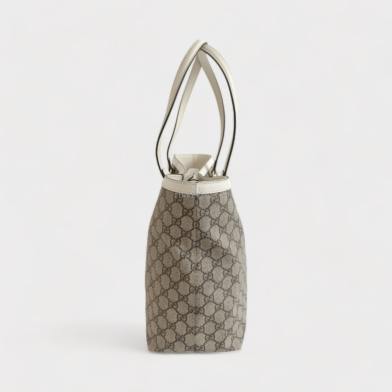 Gucci Ophidia GG Monogram Ivory Tote Bag