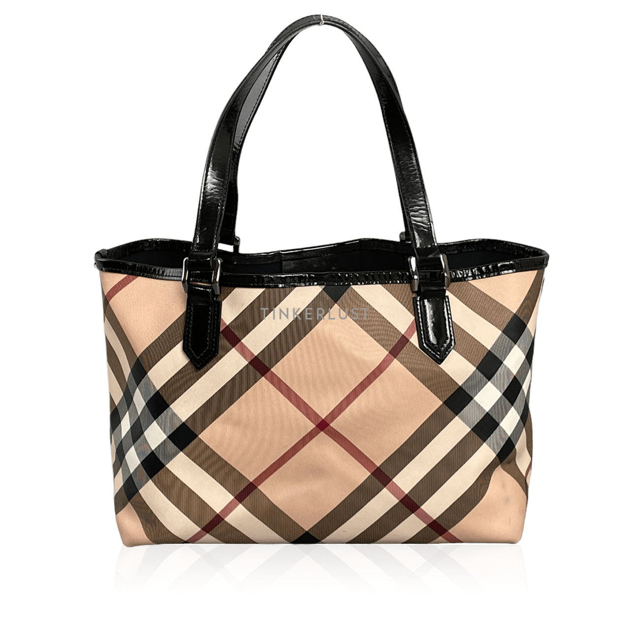 Burberry Supernova Check Regent Tote Bag