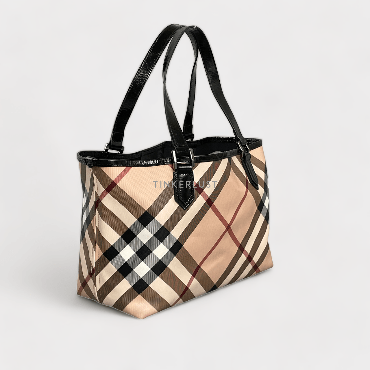 Burberry Supernova Check Regent Tote Bag