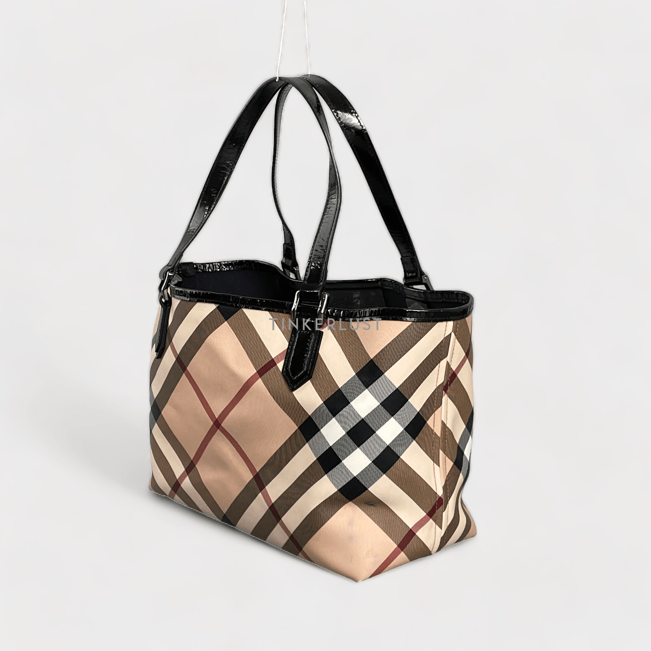 Burberry Supernova Check Regent Tote Bag