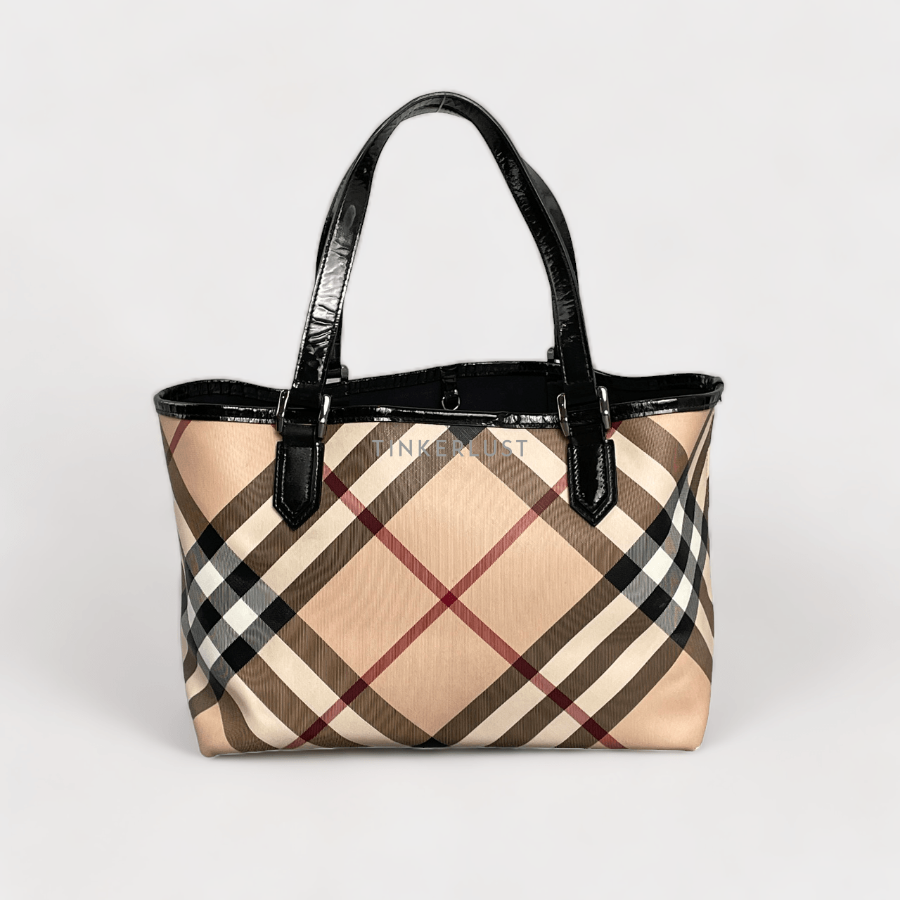 Burberry Supernova Check Regent Tote Bag