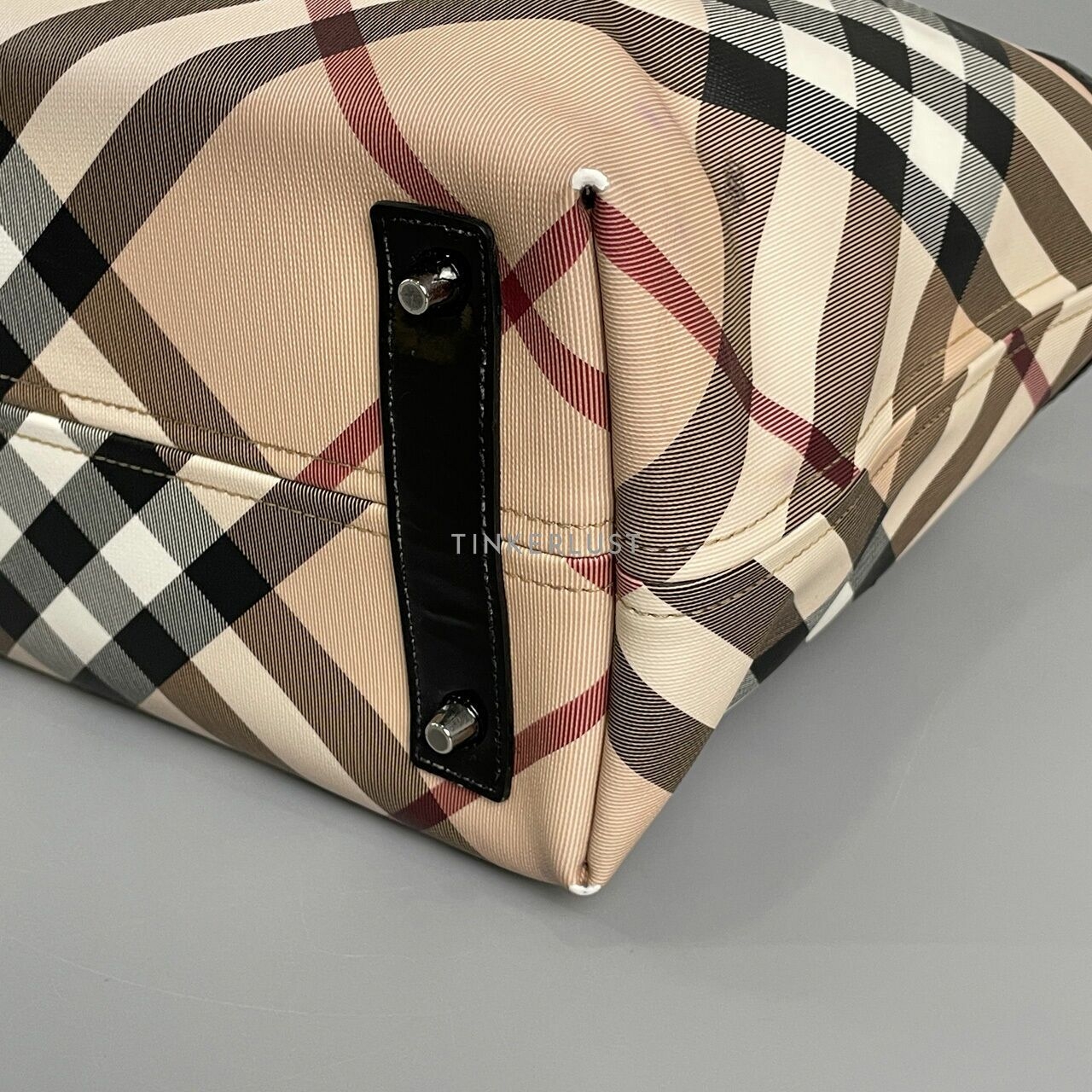 Burberry Supernova Check Regent Tote Bag