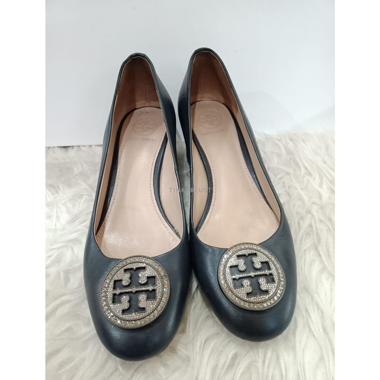 Tory Burch Navy Pump Heels