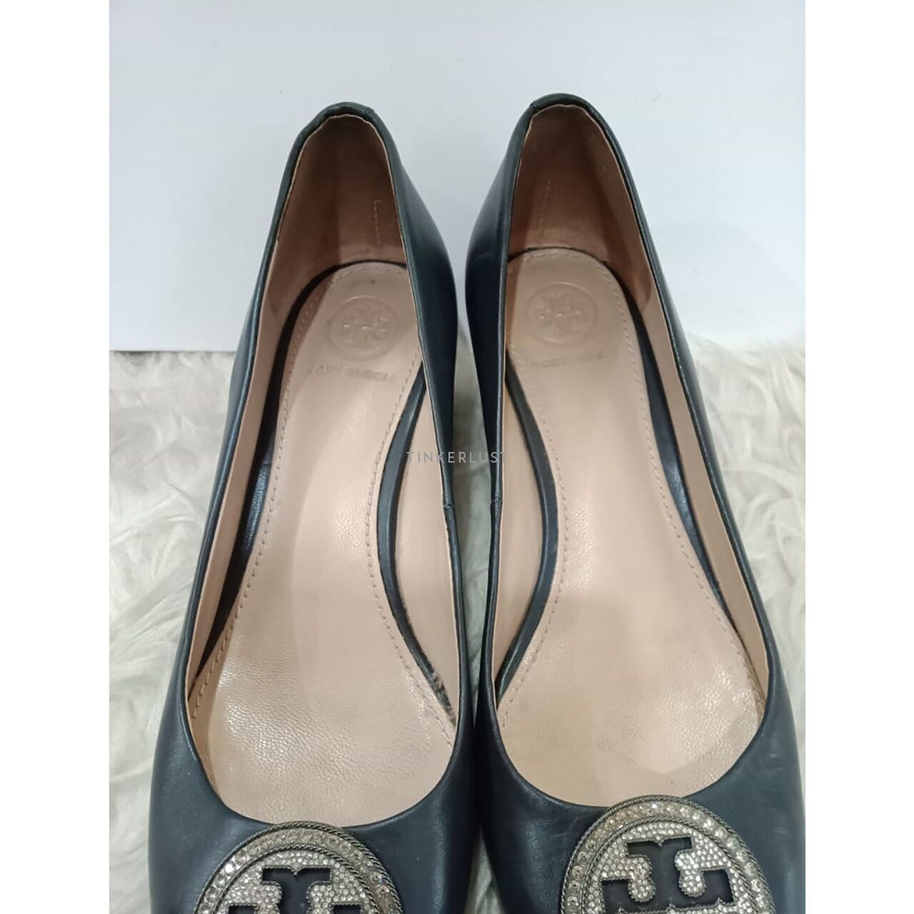 Tory Burch Navy Pump Heels