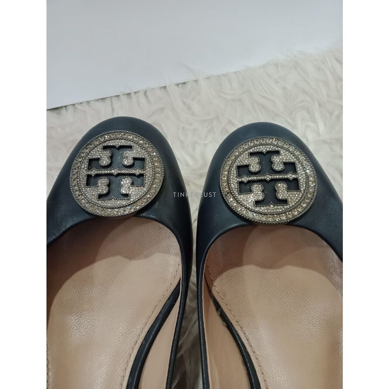 Tory Burch Navy Pump Heels