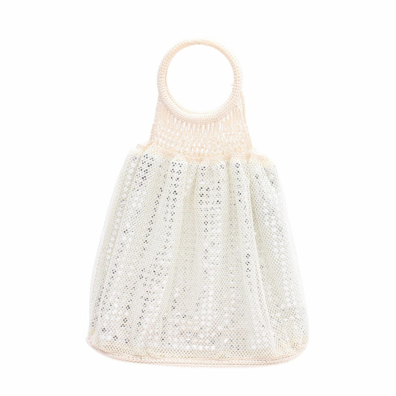 GAP Cream Sequin Handbag