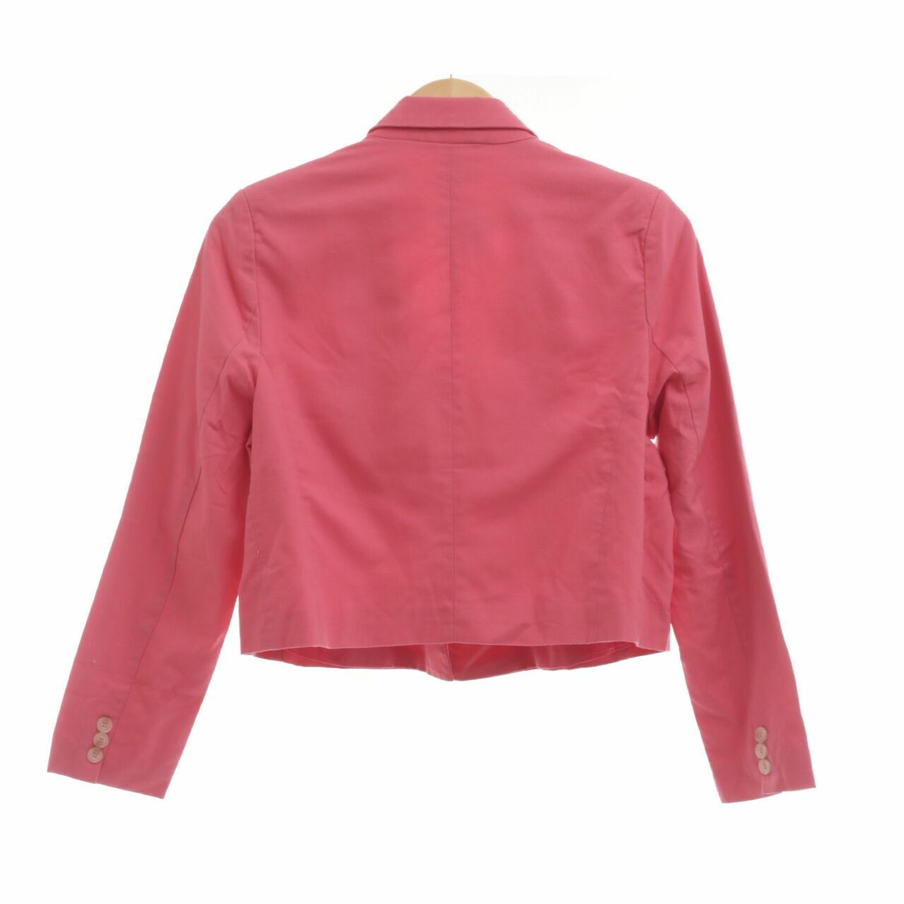 Pomelo. Pink Long Sleeve Blazer