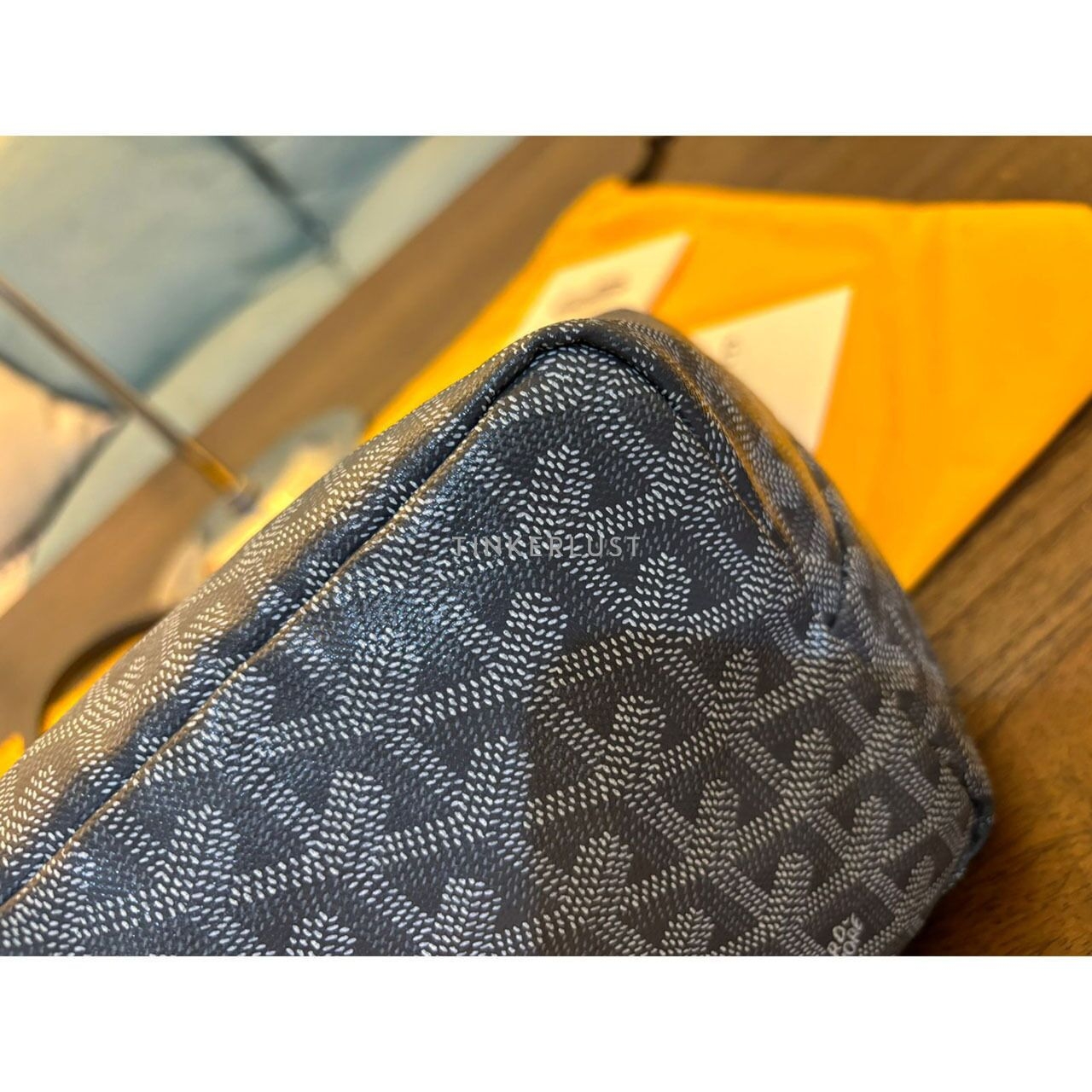 Goyard St Louis PM Grey 2022 Tote Bag 