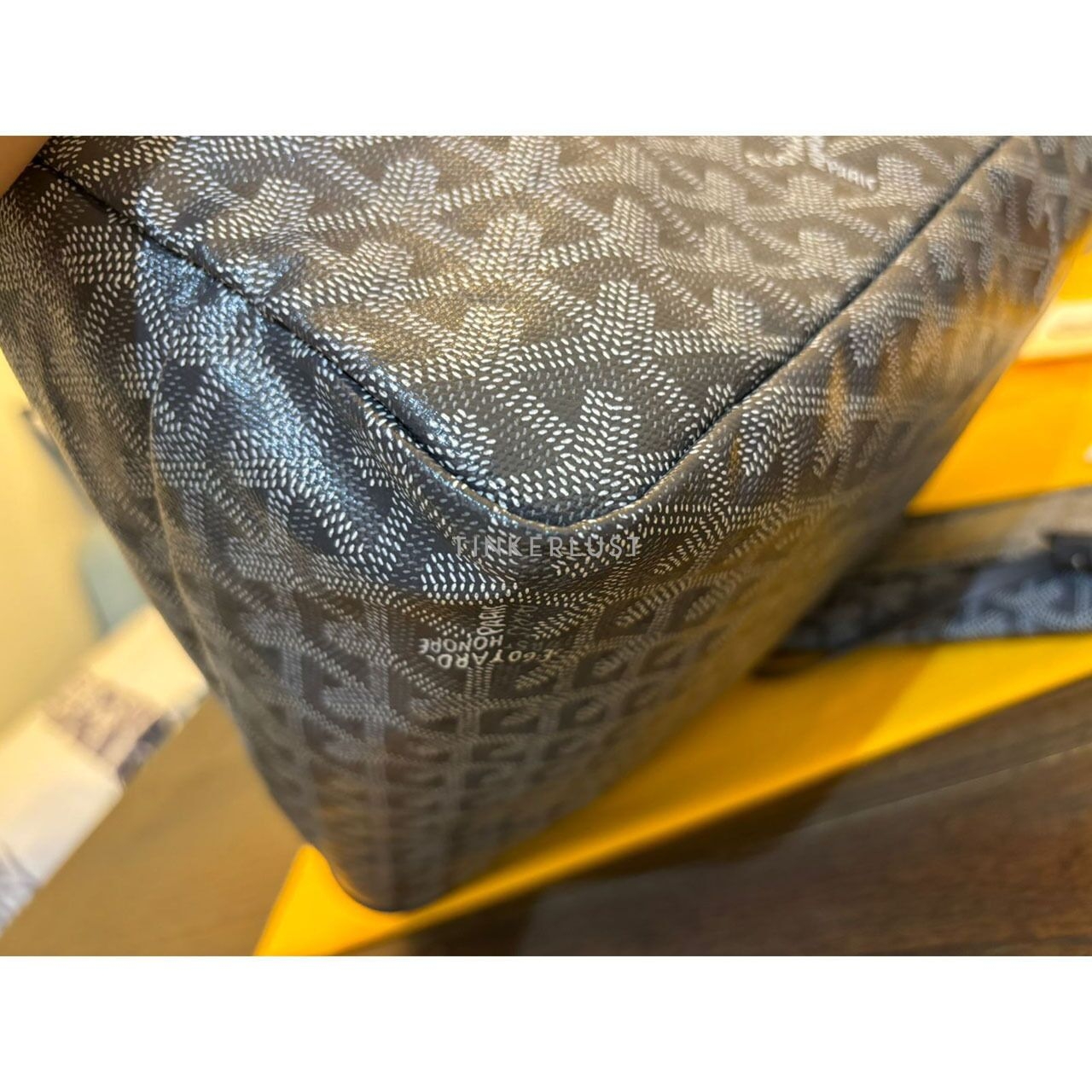 Goyard St Louis PM Grey 2022 Tote Bag 