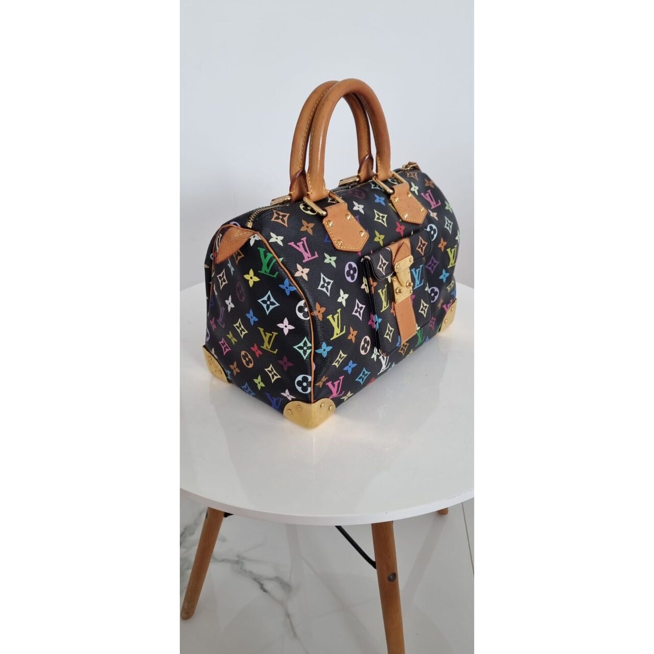 Louis Vuitton Speedy Multicolour Monogram 30 Bag 2005