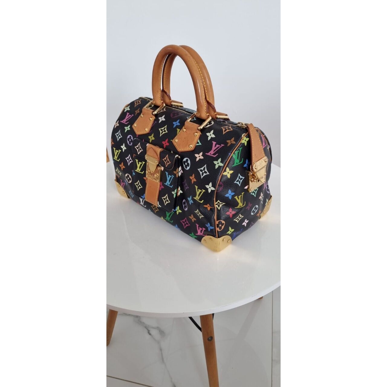 Louis Vuitton Speedy Multicolour Monogram 30 Bag 2005