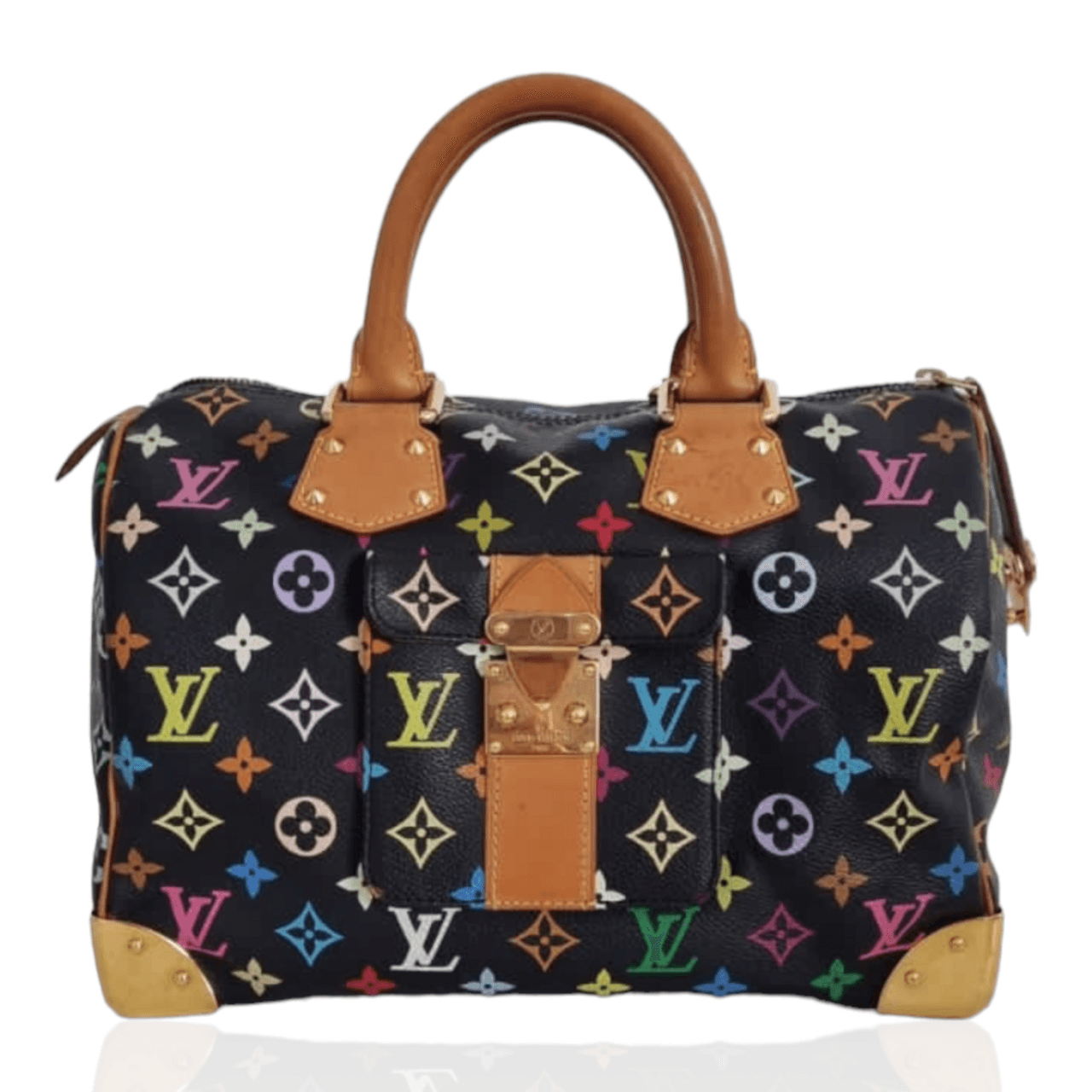 Louis Vuitton Speedy Multicolour Monogram 30 Bag 2005