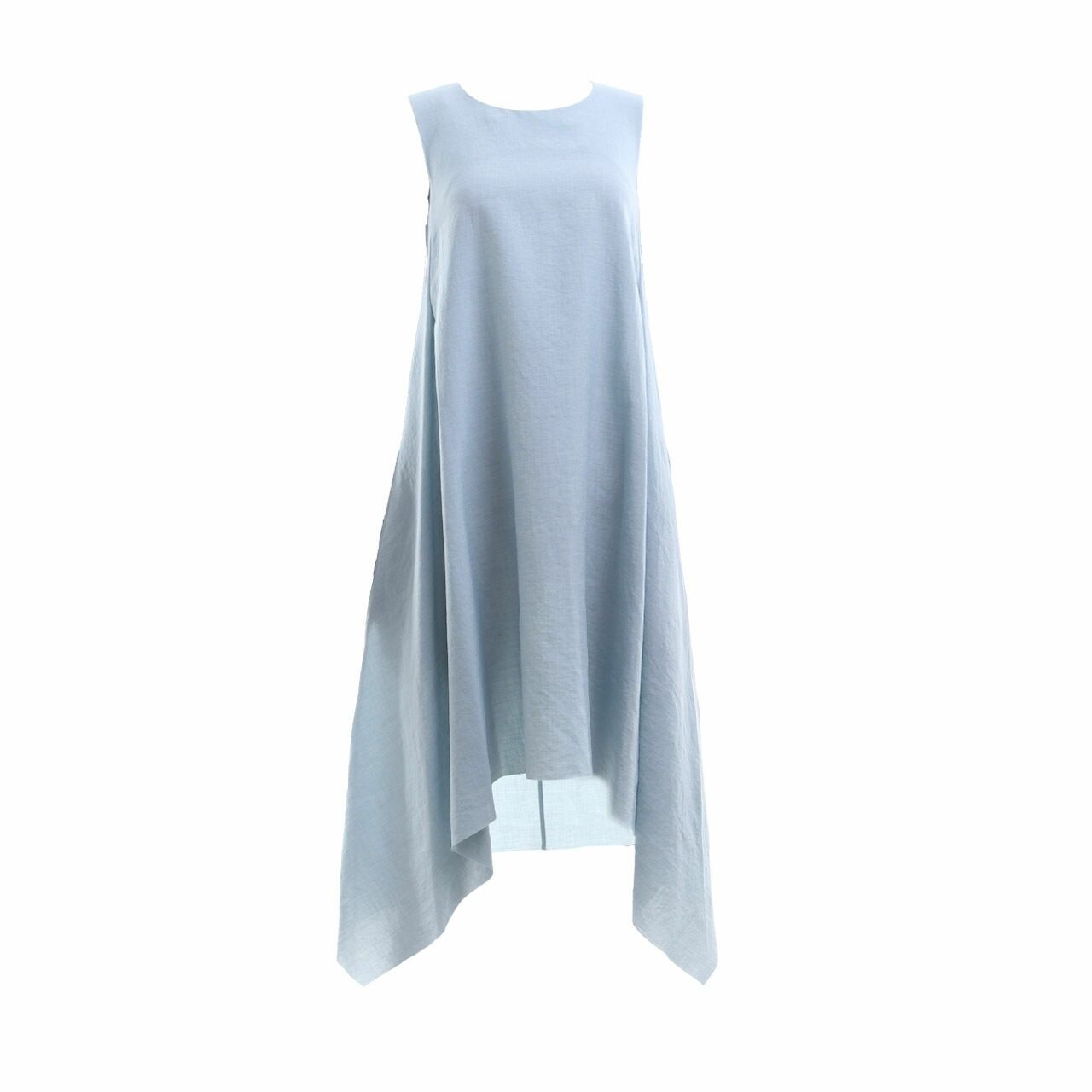 COS Light Blue Midi Dress