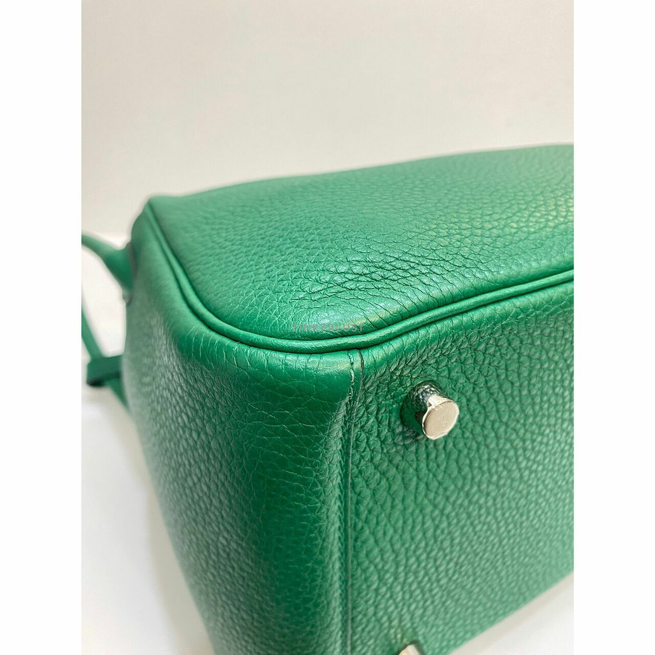 Hermes Lindy 26 Vert Vertigo Clem PHW #A Shoulder Bag