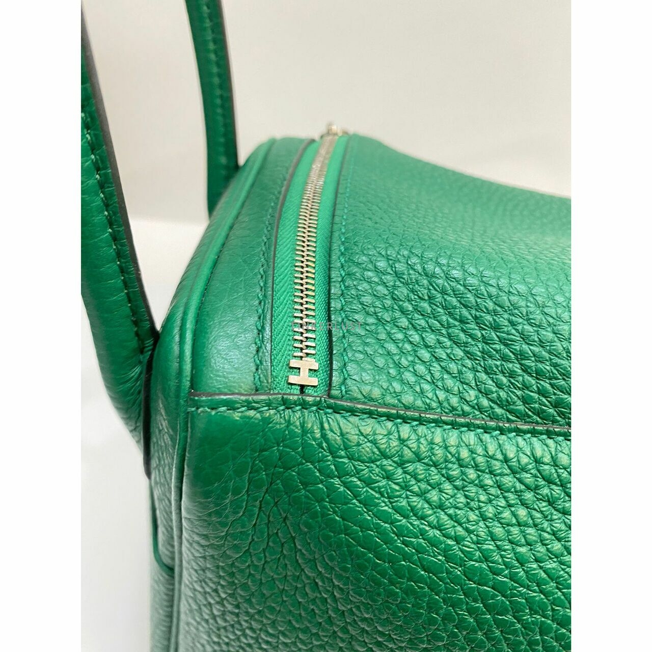 Hermes Lindy 26 Vert Vertigo Clem PHW #A Shoulder Bag