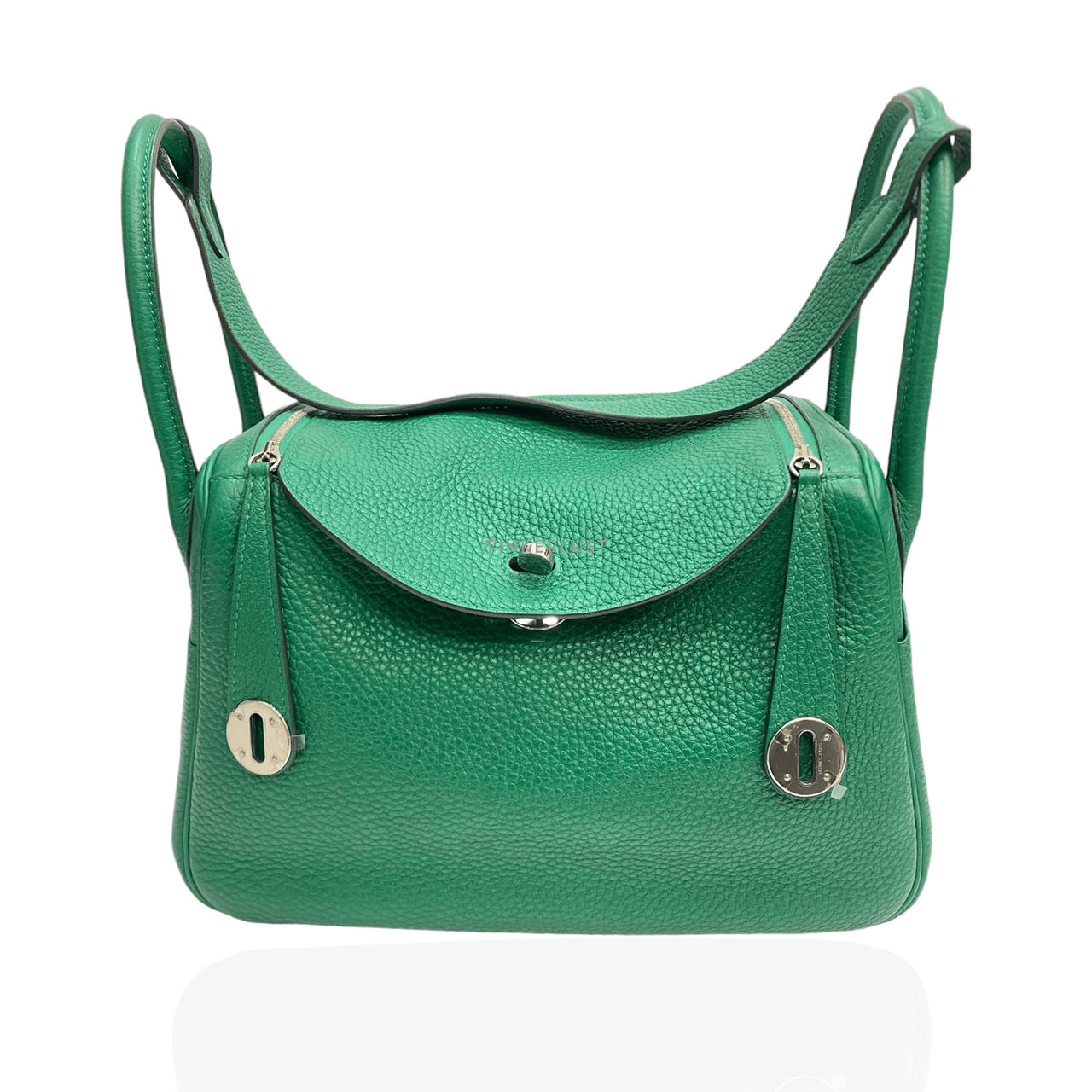 Hermes Lindy 26 Vert Vertigo Clem PHW #A Shoulder Bag