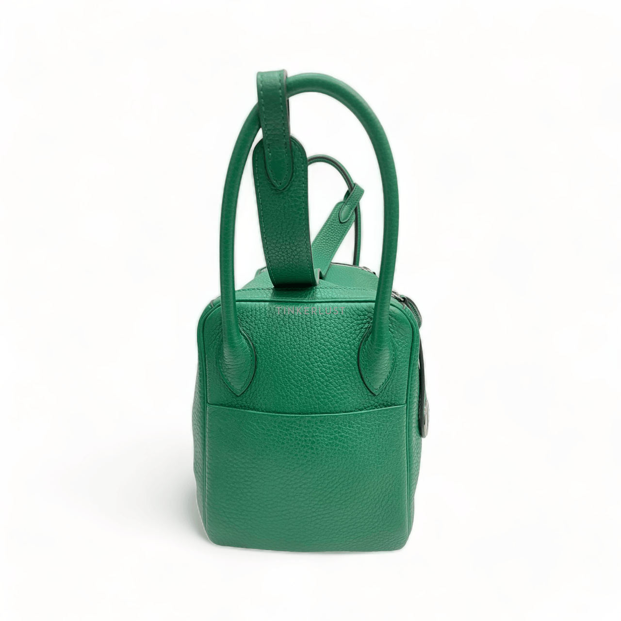 Hermes Lindy 26 Vert Vertigo Clem PHW #A Shoulder Bag