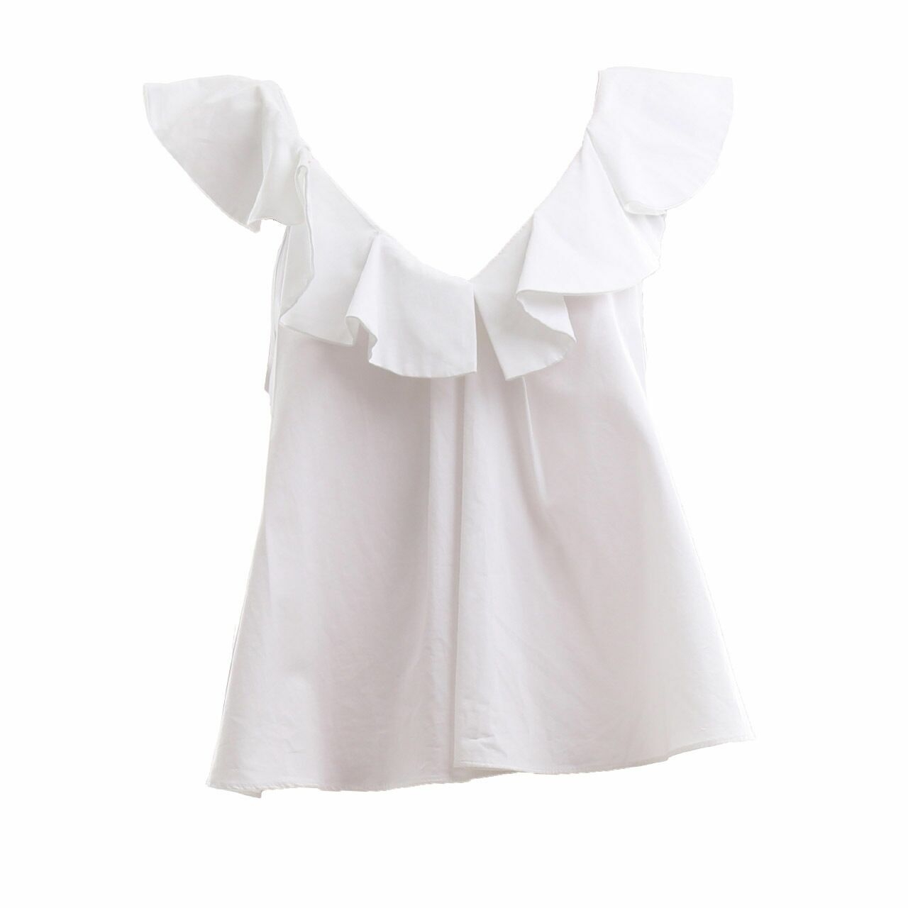 Zara White Sleeveless