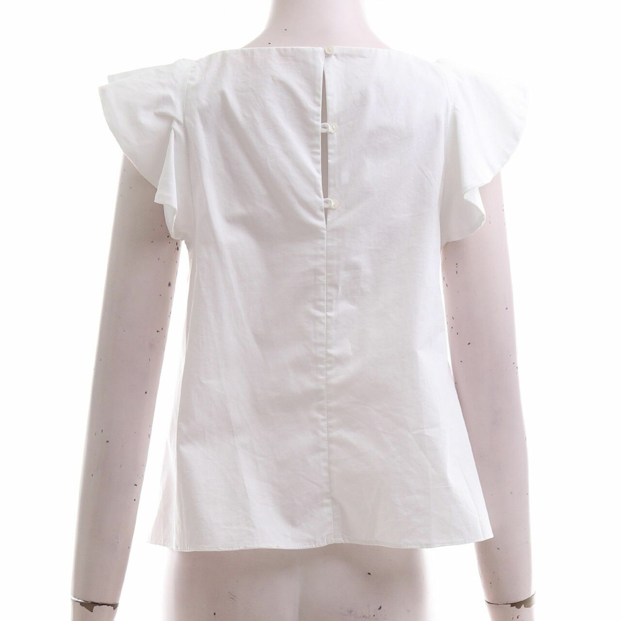 Zara White Sleeveless