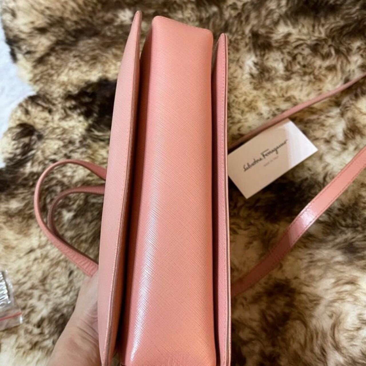 Salvatore Ferragamo Tracy Shoulder Bag Blush