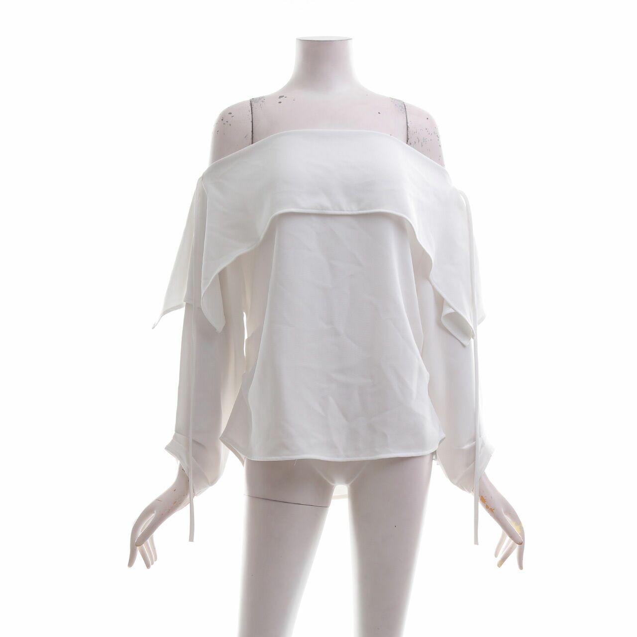 Private Collection White Bardot Blouse