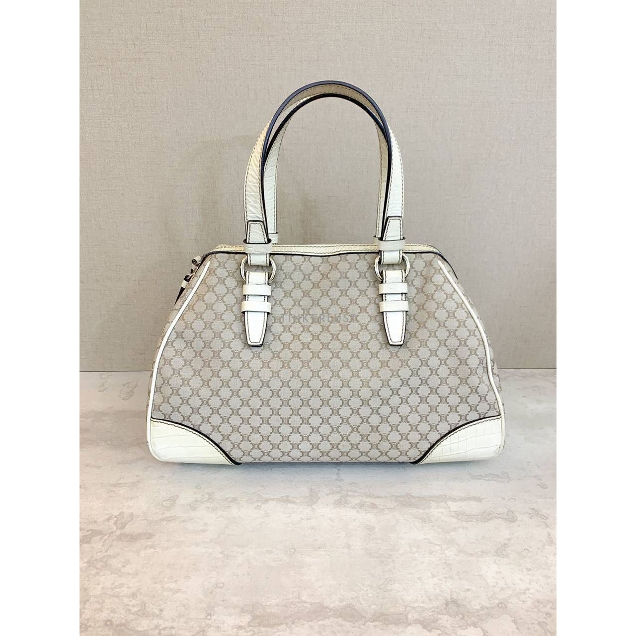 Celine Macadam Vintage Tote Bag