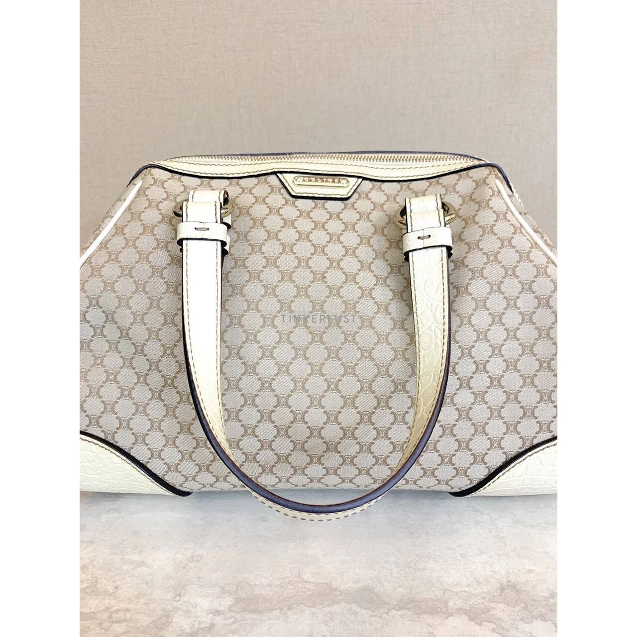 Celine Macadam Vintage Tote Bag