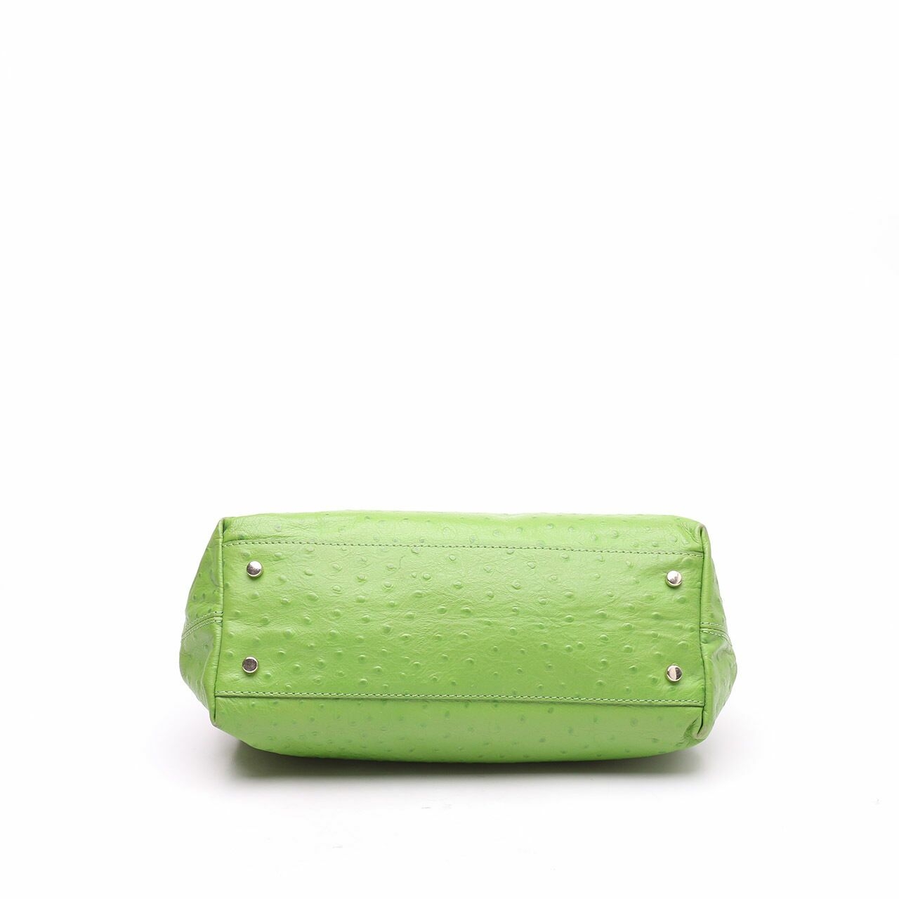 Kate Spade Green Ostrich Handbag