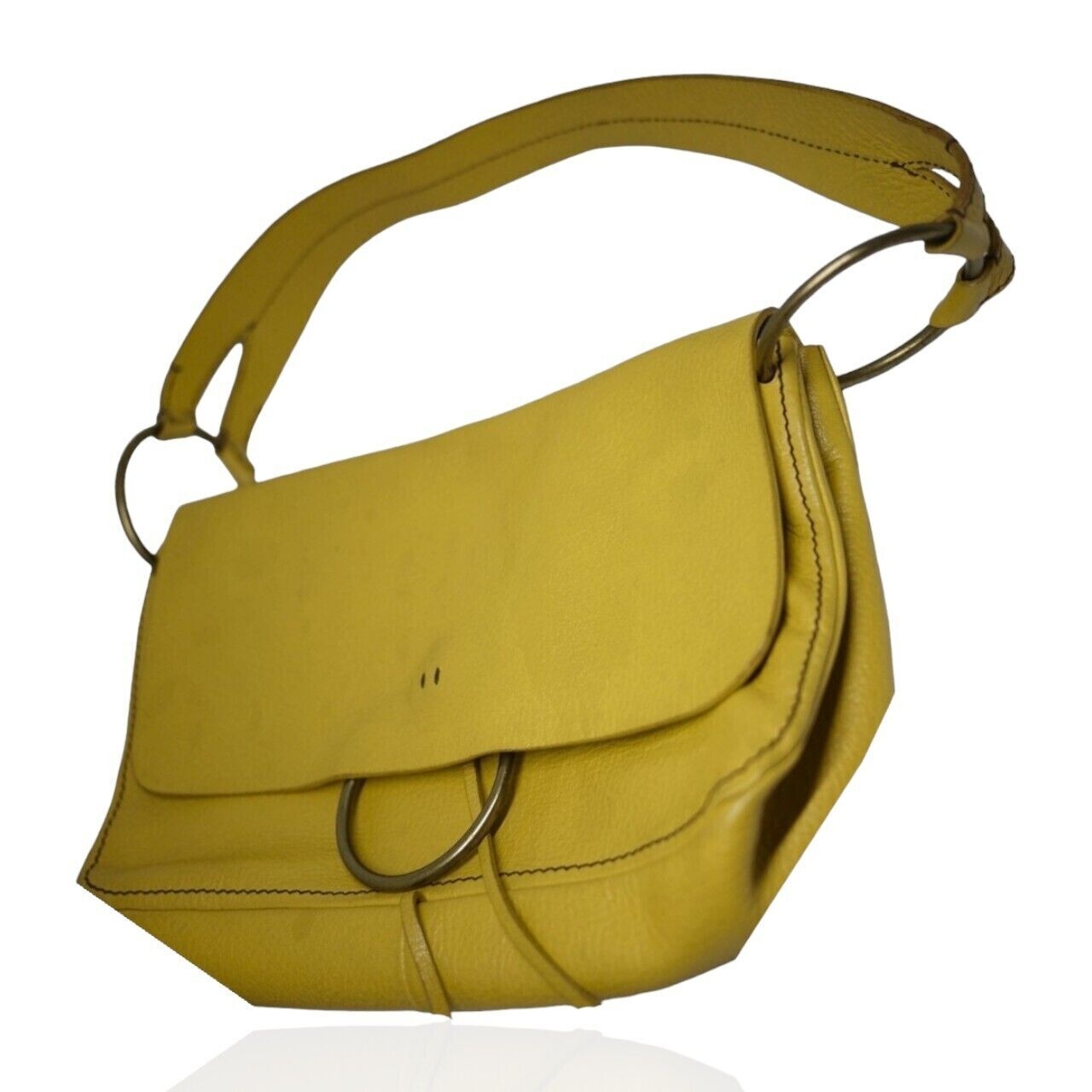 Miu Miu Yellow Shoulder Bag