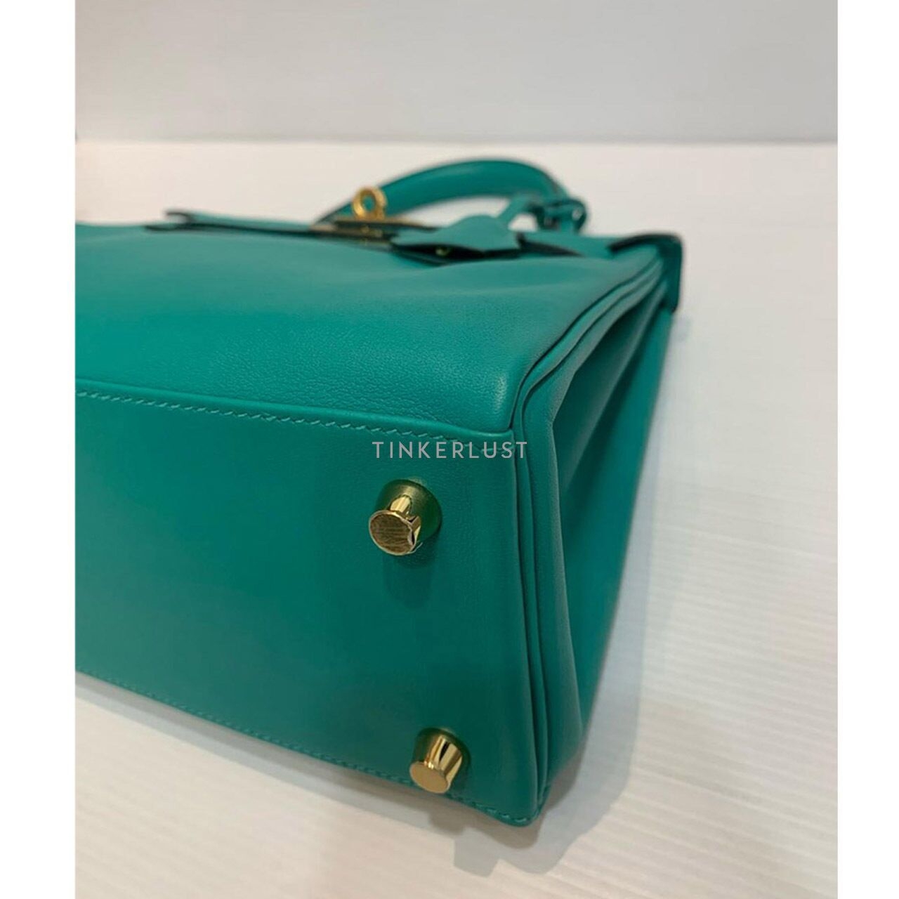 Hermes Kelly 25 II Retourne Swift Verone GHW #D 2019 Satchel