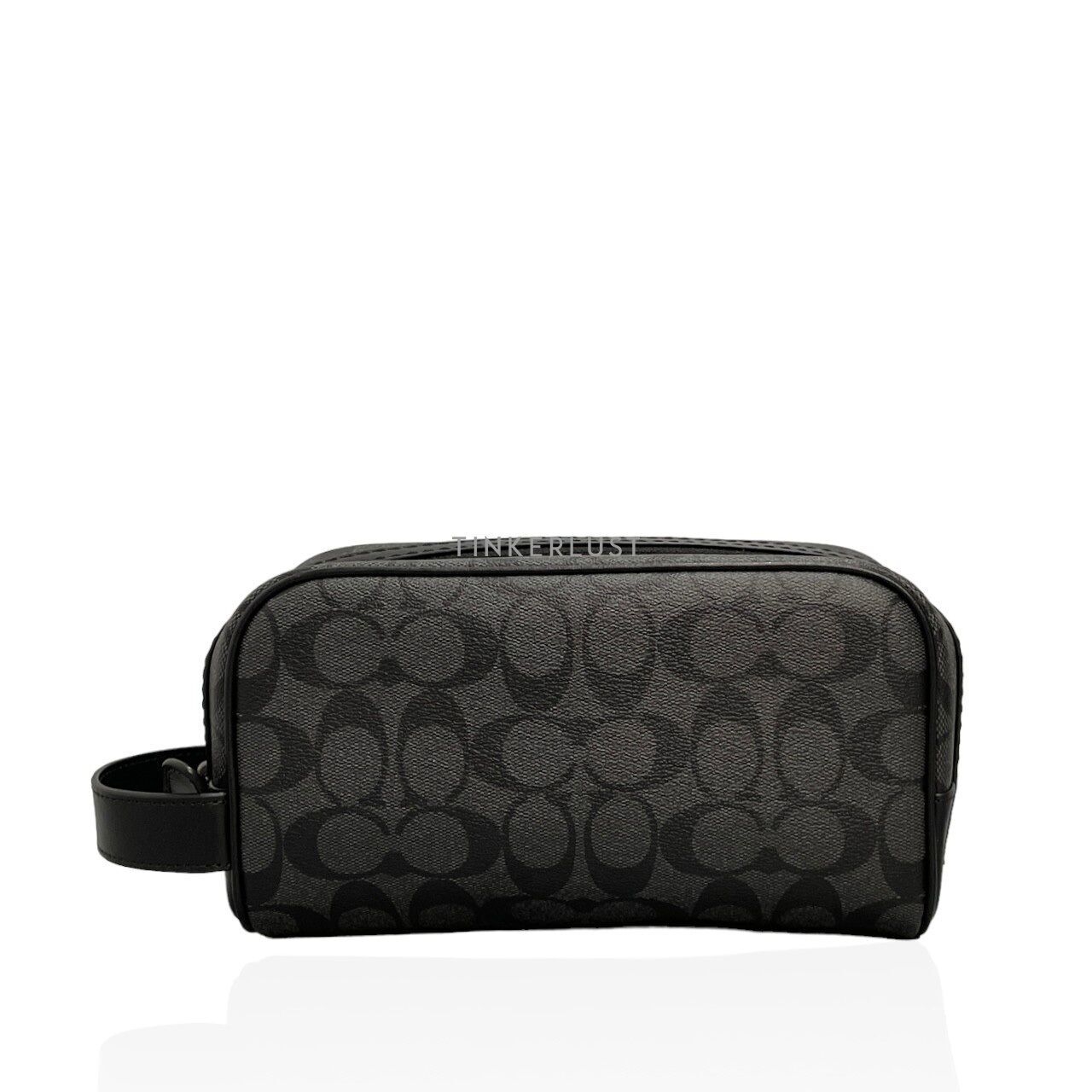 Coach 2515 Small Travel Kit Signature Charcoal Black Pouch