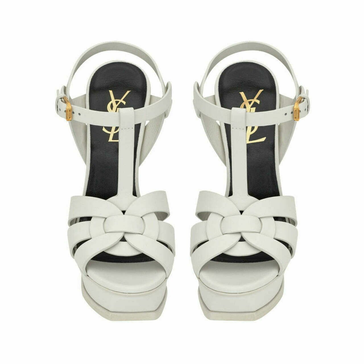 Saint Laurent White Sandals