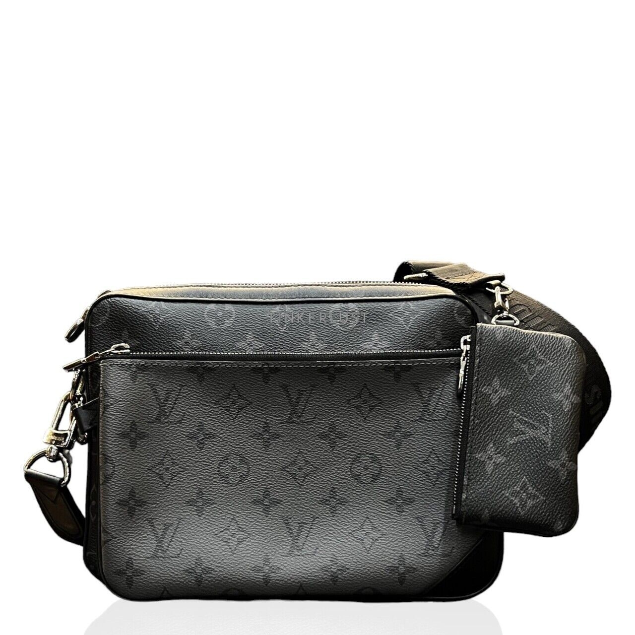 Louis Vuitton Trio Black Messenger Bag