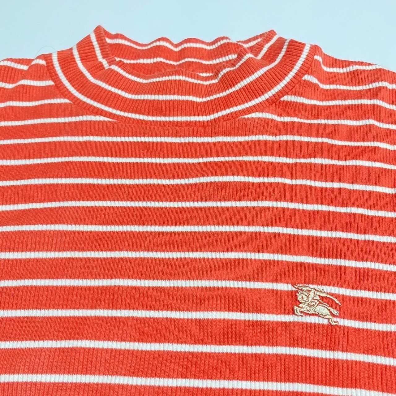 Burberry Coral Stripes Sweater