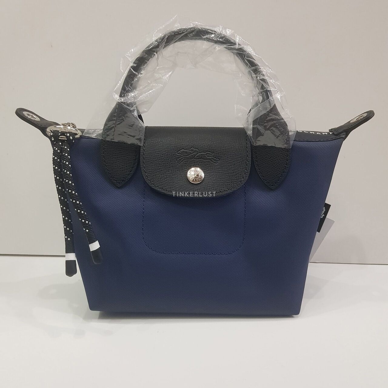 Longchamp Le Pliage Energy XS Navy Satchel bag