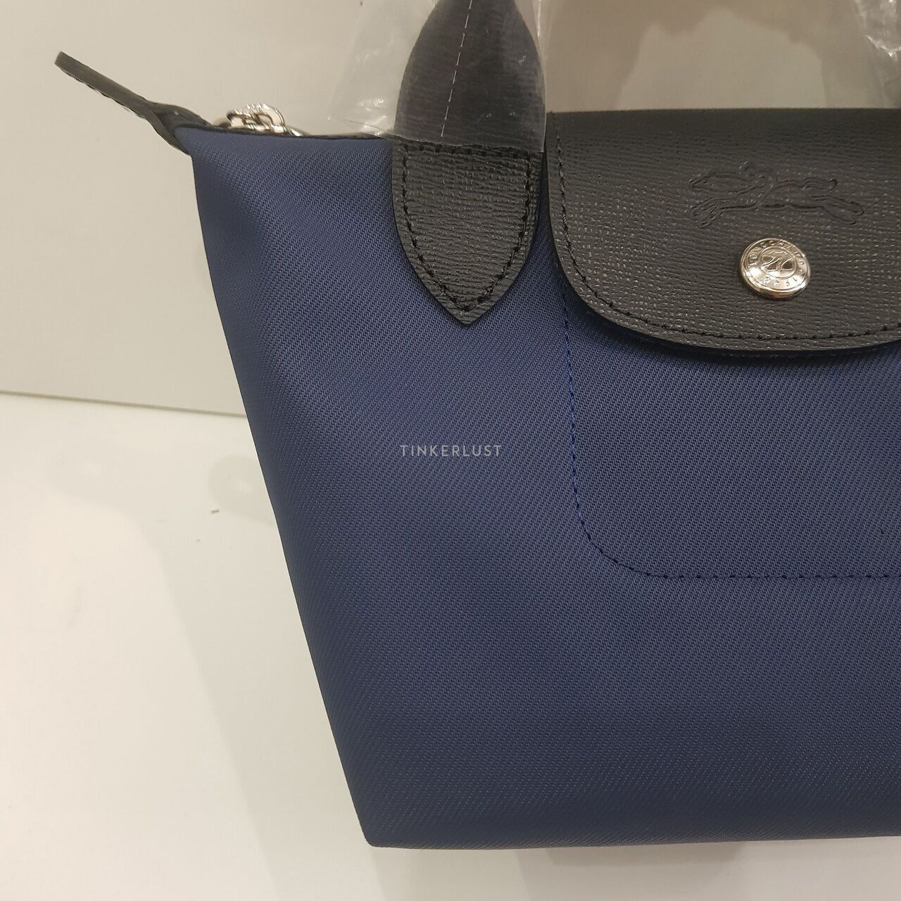 Longchamp Le Pliage Energy XS Navy Satchel bag