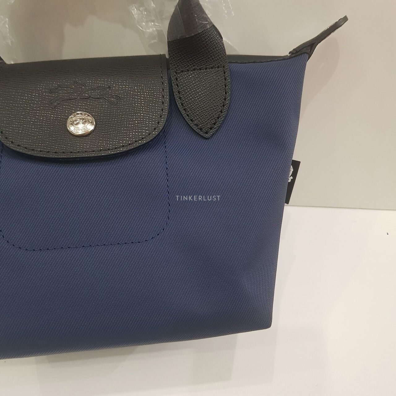 Longchamp Le Pliage Energy XS Navy Satchel bag