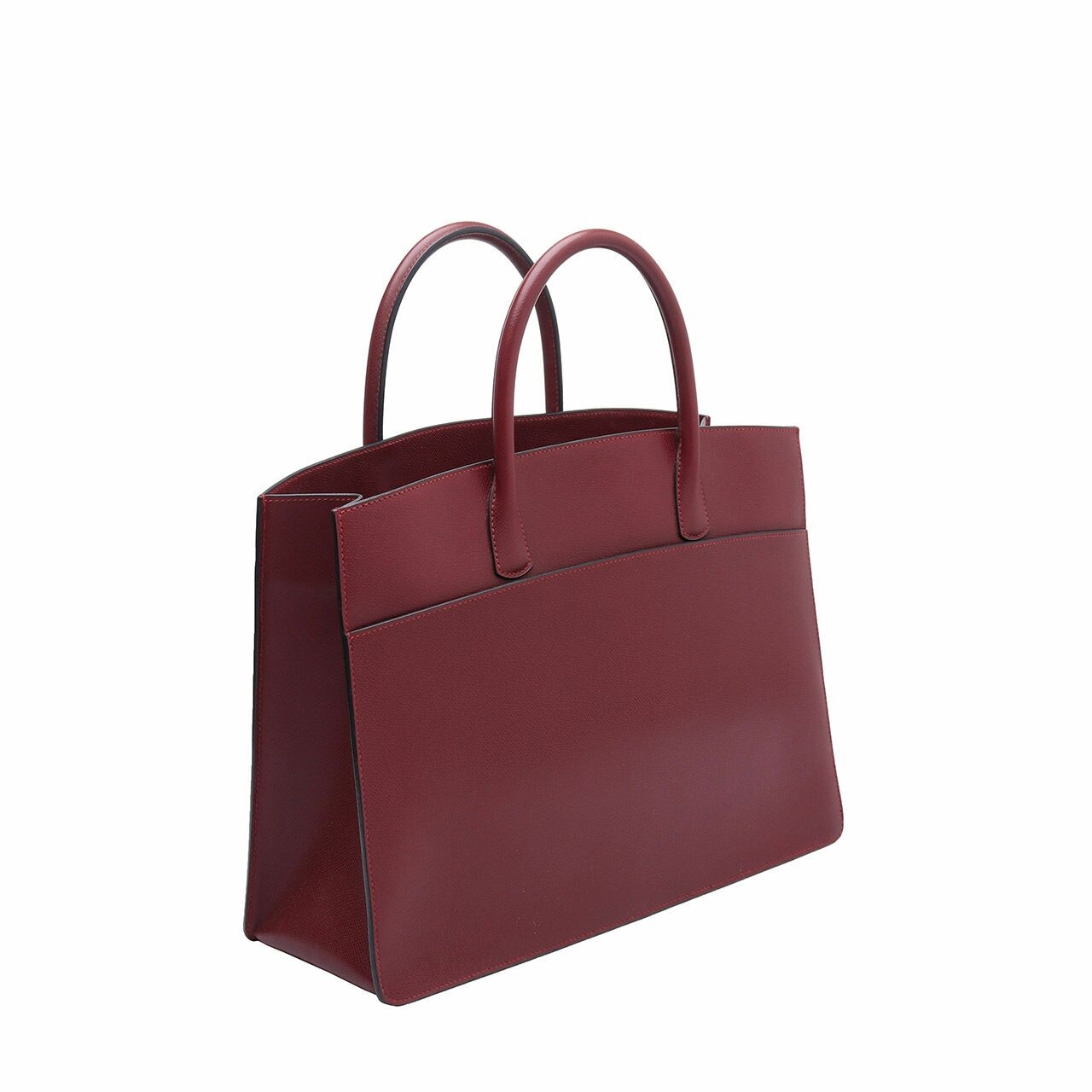 Hermes Maroon Handbag