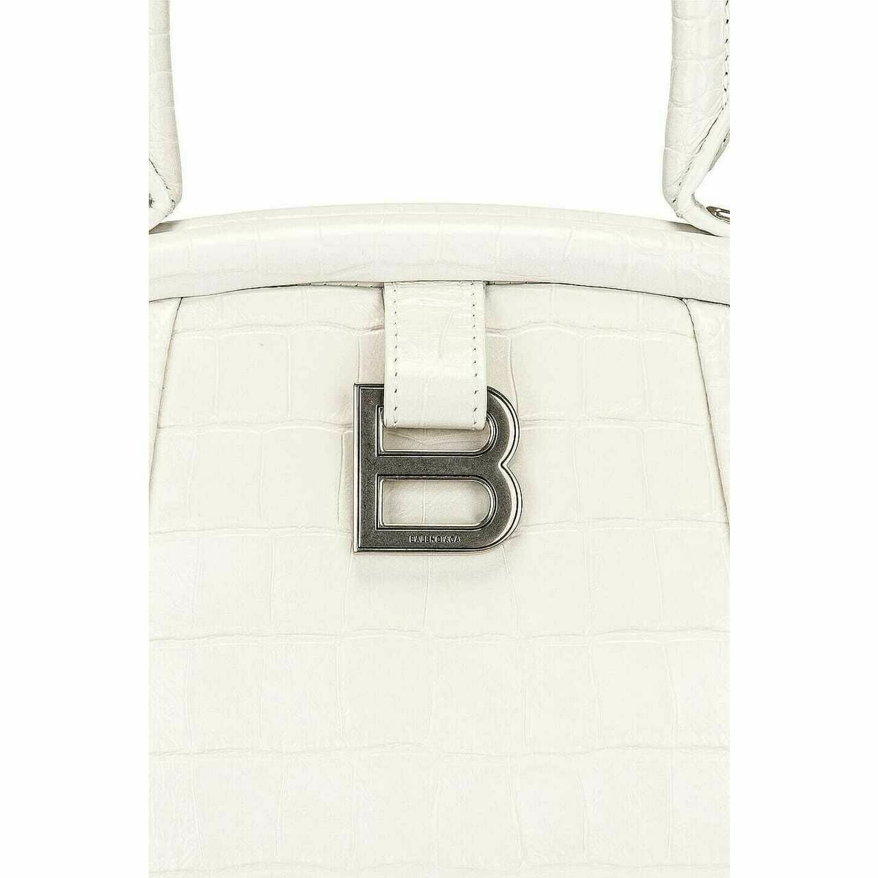 Balenciaga White Shoulder Bag