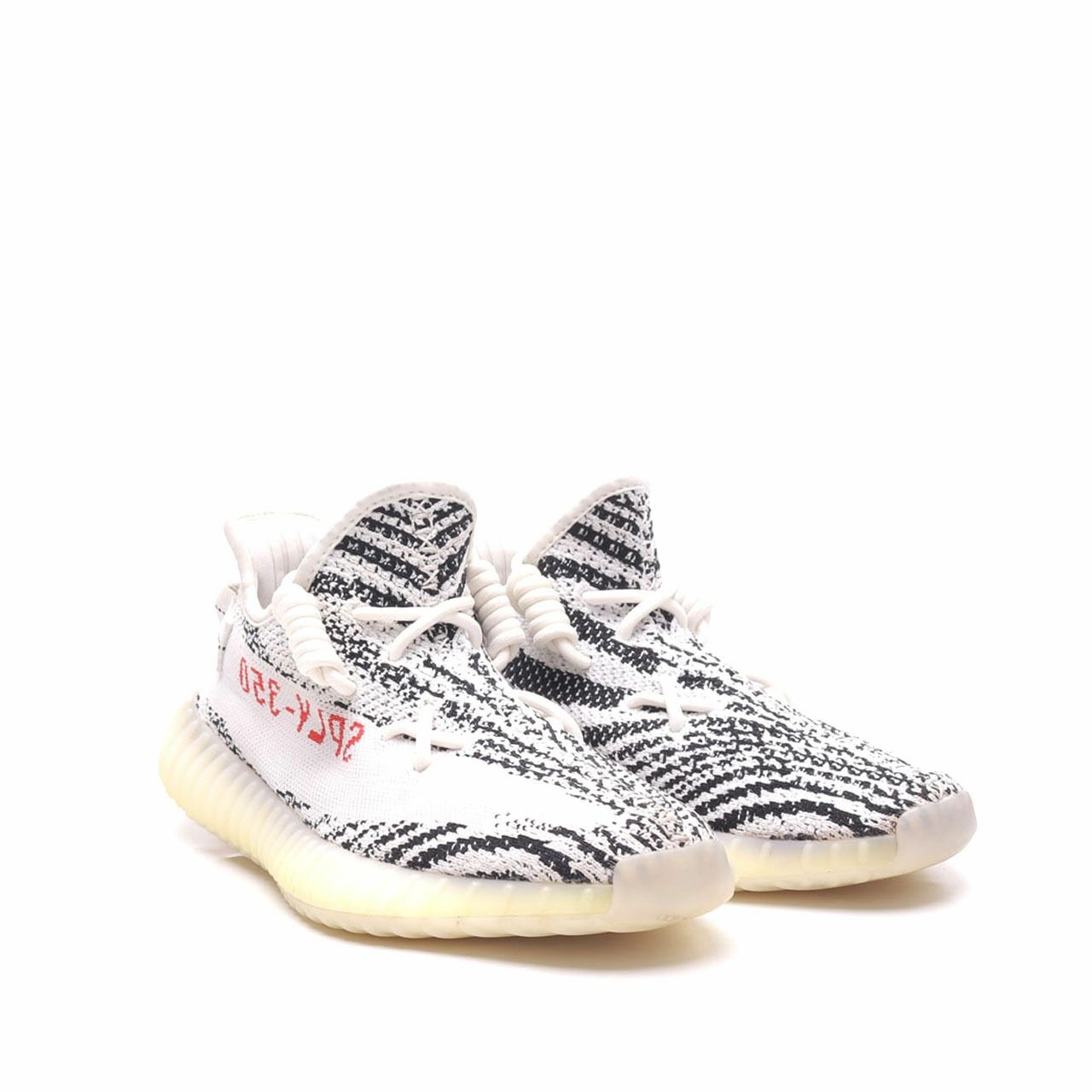 Adidas Black & White Yeezy Boost 350 V2 Zebra Sneakers